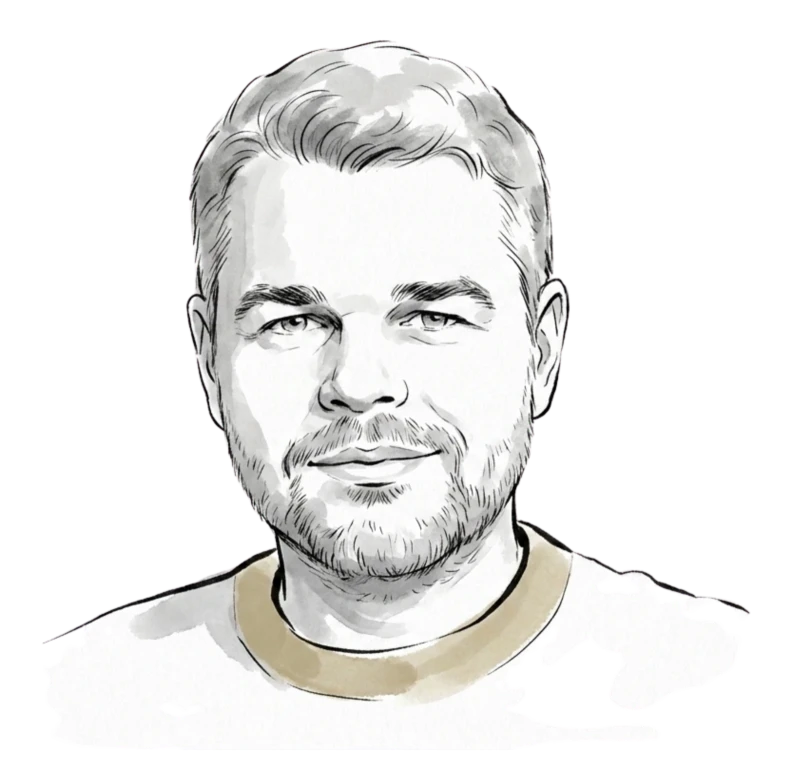 Linework-Portrait von Stefan Margenfeld