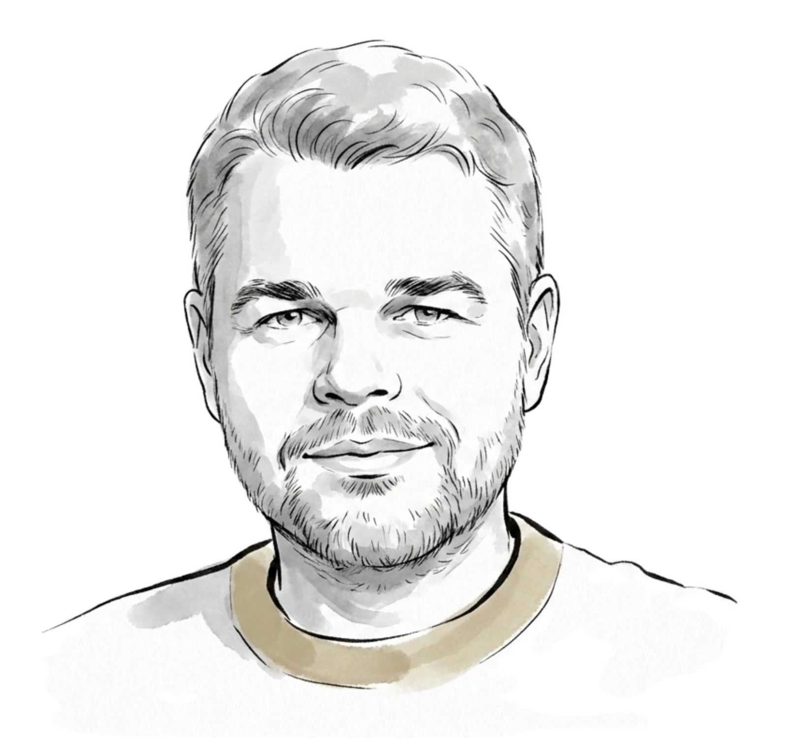 Linework-Portrait von Stefan Margenfeld